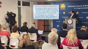 Key intelligence obtained by Iran's main opposition, the People's Mojahedin Organization of Iran (PMOI), also known as the MEK, has unveiled the detailed command structure driving the Iranian regime’s overseas terrorist operations, implicating the regime's Supreme Leader, Ali Khamenei, in a string of plots and attacks across Europe and the United States NCRIUS-Aug072025PC-Pic1