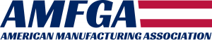 American Manufacturing Association Logo featuring red, white and blue
