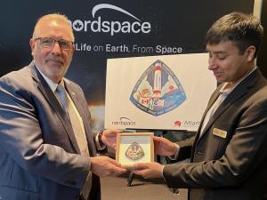 Mission Patch Unveil for First Launch "Getting Screeched In" with Minister Crocker