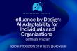 Influence by Design Launches 'Mastering AI Adaptability' — A Practical Path to Thriving in the AI-Powered Workplace