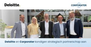 Deloitte en Corporater kondigen strategisch partnerschap aan