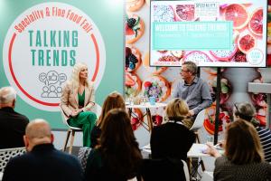 The latest food, drink and retail trends will be under the spotlight when Speciality & Fine Food Fair returns to Olympia on 9-10 September this year Speciality & Fine Food Fair stage