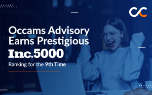 Occams Advisory Earns Prestigious Inc. 5000 Ranking for the 9th Time