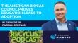 Patrick Serfass of the American Biogas Council Speaks With Recyclist Podcast on the ABCs of Biogas Advocacy