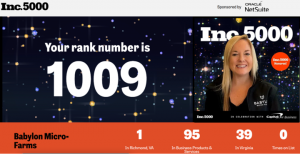 Inc 5000 Ranking