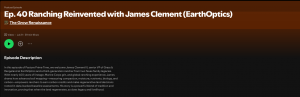 The episode title page and description for Episode 40 of the Grow Renaissance Podcast
