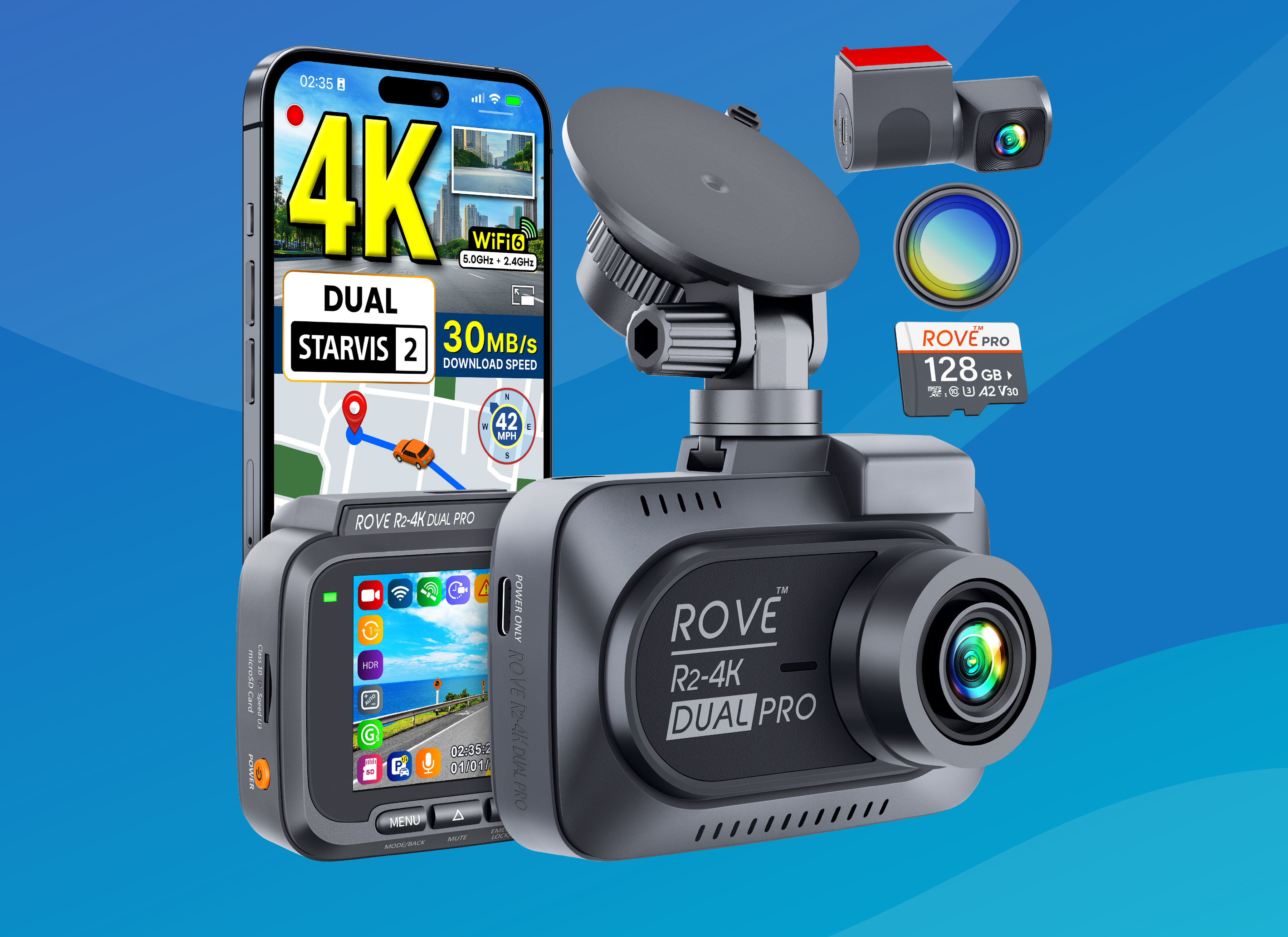 Rove R2 4K Car Dash Cam: Ultimate Clarity for Road Safety