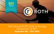 B2i Digital Named Marketing Partner for 12th Annual ROTH Solar & Storage Symposium