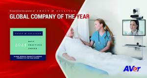 Frost & Sullivan Awards AVer for its Medical-Grade PTZ Cameras