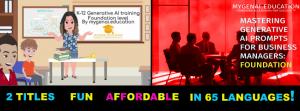 We provide state of the art Generative AI training for business and education