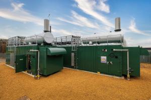Terra Firma Energy invest in 2 mtu 20V4000 L64 FNER hydrogen ready gensets for their 5MW flexible generation plant in Droitwich Spa UK.