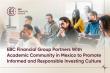 Beyond Access EBC Financial Group Partners With Academic Community to Promote Informed and Responsible Investing Culture