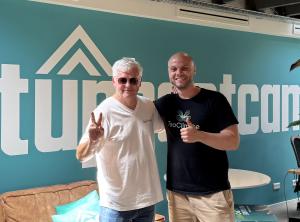 Tao Climate Founders, L to R: Gary Byrnes, CEO; Felix Roick, COO.