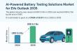 AI-Powered Battery Testing Solutions Market for EVs to Reach USD 6.1 Bn by 2035 | TMR Analysis
