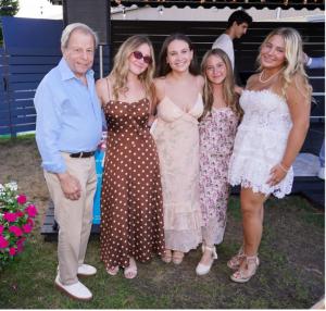  Dr. Samuel Waxman with Event Co-Chairs , Ava Litman, Hayley Silvers, Mischa Abend, Abey Fuks  (Image Credit: Shutterstock / Paul Zimmerman)