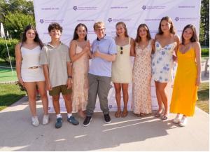 Ellie Baritz,  Ethan Silvers, Hayley Silvers, Scott Eisenhofer, Marin Hertzan, Lexi Klein, Isabelle Sands, Guest (Image Credit: Shutterstock / Paul Zimmerman)
