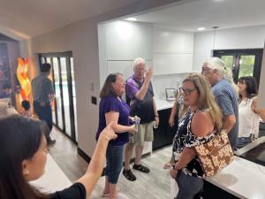 FineCraft Contractors, Inc. welcomed more than 40 guests to a special open house on August 9, 2025, at a beautifully remodeled residence on Oak Forest Drive in Clearwater Open House Tour