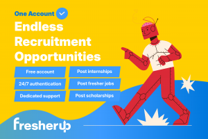 A FresherUP Organization Account helps teams post roles, match with qualified new‑grad candidates, and manage hiring end‑to‑end.