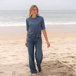 The Classic T-Shirt Company is redefining American-made t-shirts and classic American clothing with a commitment to craftsmanship, local manufacturing, and family values Elbow Sleeve Crew Neck