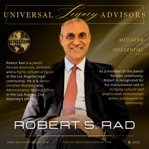 Universal Legacy Advisor Robert S. Rad
