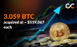 Occams Advisory Increases Bitcoin Treasury Reserve with Additional 3.059 BTC, Raising Total to 13.059 BTC