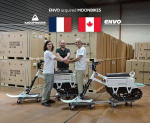 ENVO Drive Acquires Iconic MoonBikes electric snowbike