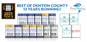 Portside Marketing Voted Top 3 - Best of Denton County 2025