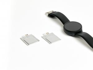 High energy density pouch batteries with a smartwatch