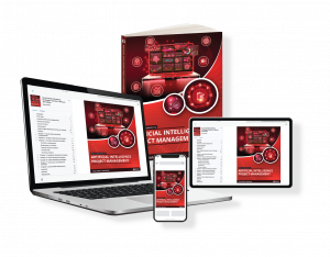 Image showing that artificial intelligence project management is available in digital and soft cover format.