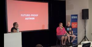 Future Proof Author Panel, Katie Hornor speaking