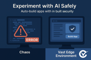Auto-build apps with in-built security