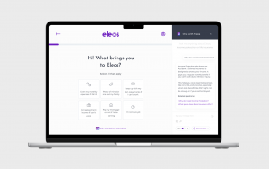Theea is shown answering questions about income protection insurance.