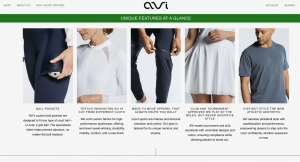 AVI creates refined activewear for the modern pickleball athlete.