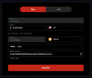 Buy Crypto in Chile with MyBTCX