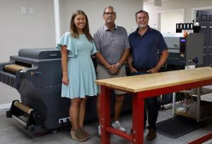 Becky Abbott, Bill Couman and Chris Abbott