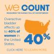 National Association For Continence Highlights Overactive Bladder In Women Through "We Count" Campaign
