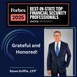 STEVE GRIFFIN NAMED TO FORBES’ TOP FINANCIAL SECURITY PROFESSIONALS BEST-IN-STATE LIST 2025