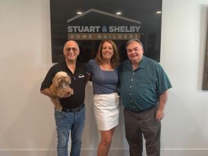Chuck Halberg, Pam Halberg, Jeff Perlman