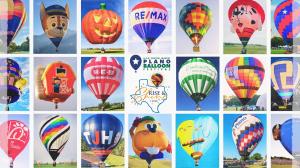 2025 H-E-B | Central Market Plano Balloon Festival Rise & Shine Sept 18-21 Hot Air Balloons