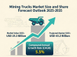 Mining Trucks Market Size and Share Forecast Outlook 2025 to 2035 with Autonomous Growth and Efficiency Innovations