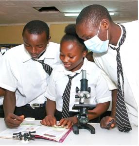 Ugandan students
