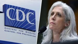 CDC logo and Susan Monare
