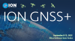 Furuno presenting at ION GNSS+ 2025, International Conference on Satellite Positioning Technologies
