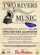 FRIENDS OF TWO RIVERS PRESENT MUSIC AT THE MANSION ON SEPTEMBER 20, 2025 WITH LIVE MUSIC FROM THE MOONLIGHTERS BAND