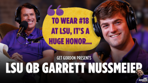 Quarterback Garrett Nussmeier, a key player for LSU and an NIL partner of Gordon McKernan Injury Attorneys, gave fans an intimate look at his life on and off the field during a recent appearance on Gordon McKernan's The Garage podcast LSU quarterback Garrett Nussmeier appears on The Garage podcast for an intimate conversation with Gordon McKernan.