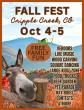 The 3rd Annual Cripple Creek Fall Fest Returns This Weekend