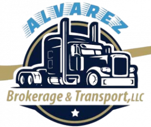 Alvarez Brokerage & Transport LLC logo – professional trucking, freight brokerage, and logistics company