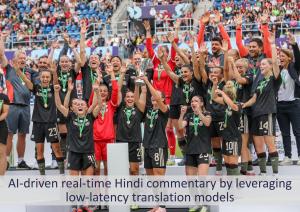 Womens Supercup 2025 Winner with Trophy