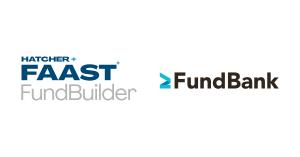 Hatcher+ and FundBank logos