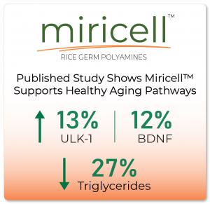 Published Study Shows Miricell™ Rice Germ Extract Supports Healthy Aging Pathways